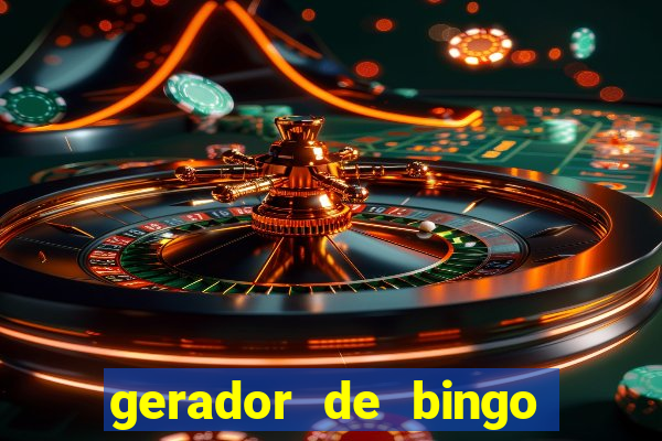 gerador de bingo de palavras