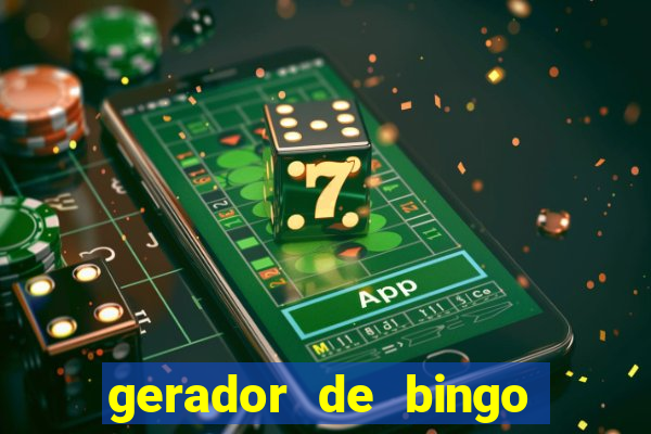 gerador de bingo de palavras