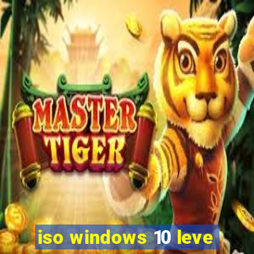 iso windows 10 leve